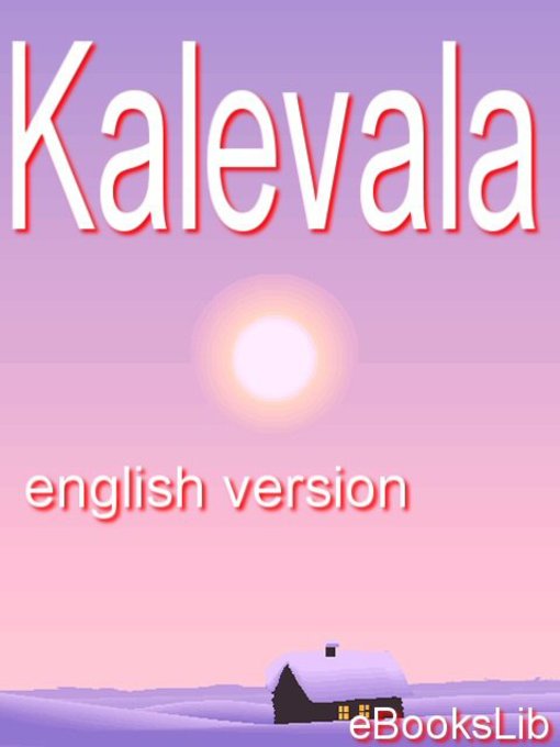 Title details for Kalevala by Anonymous - Available